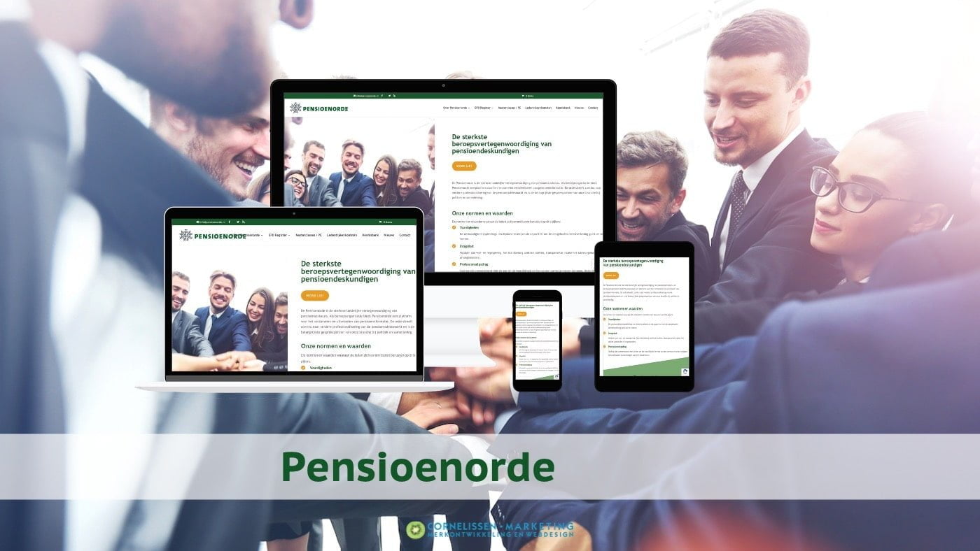 Merk concept & website Pensioenorde
